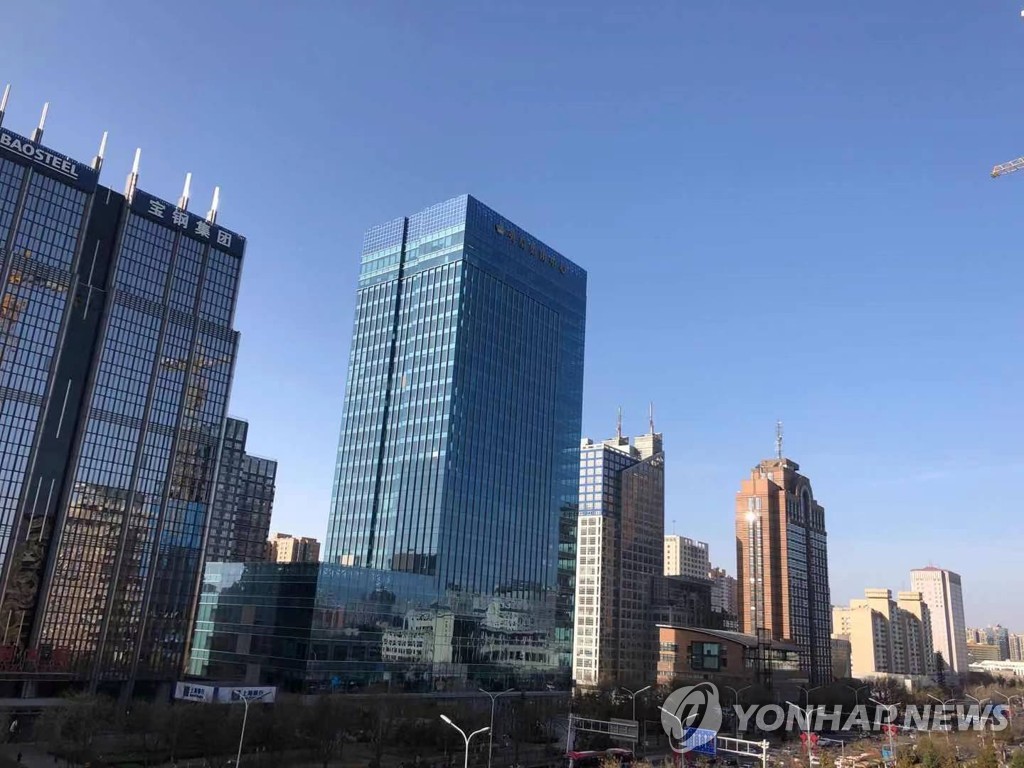 중국 베이징 도심