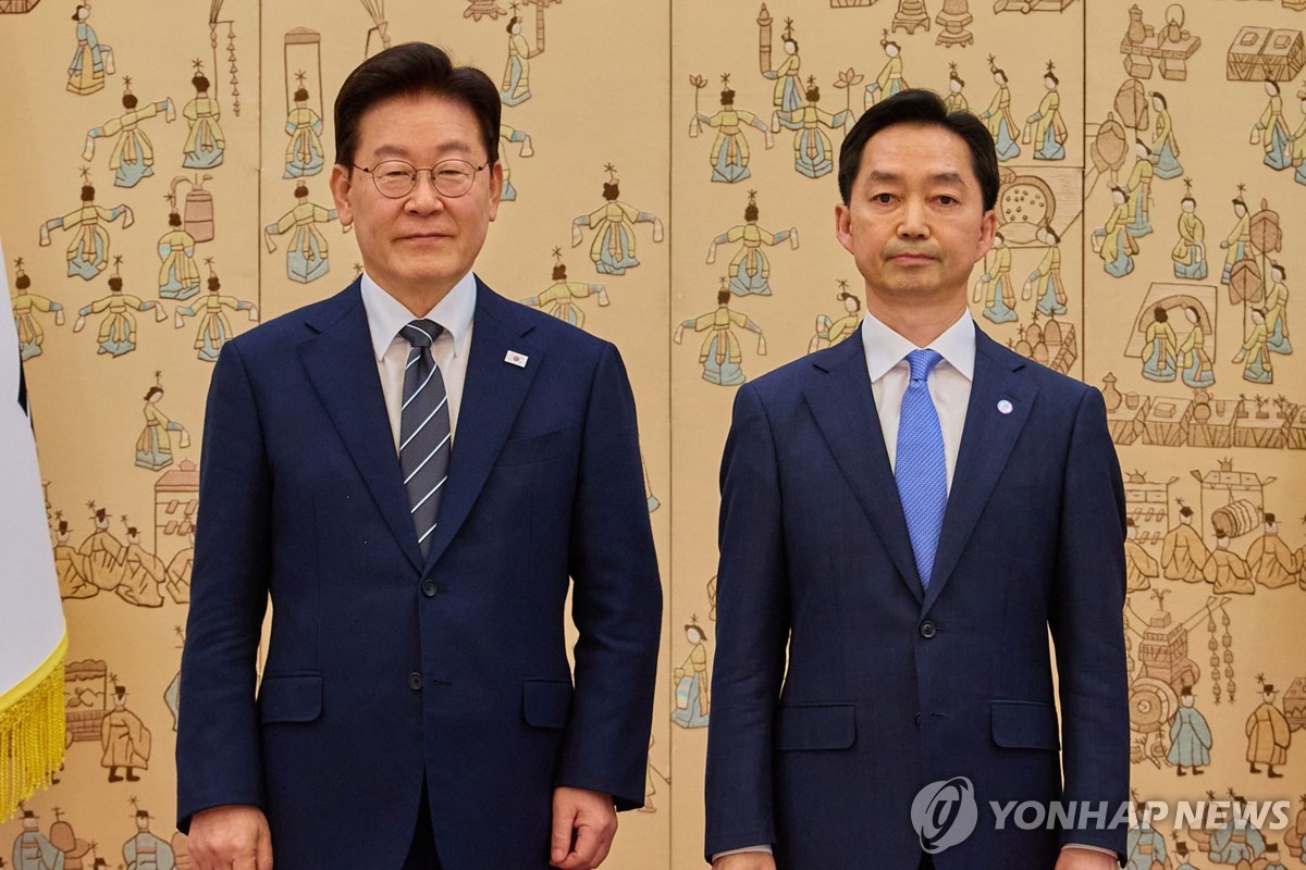 이재명 대통령, 중수청장 임명장 수여