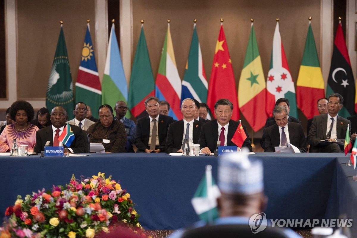 남아공 요하네스버그 BRICS 회의