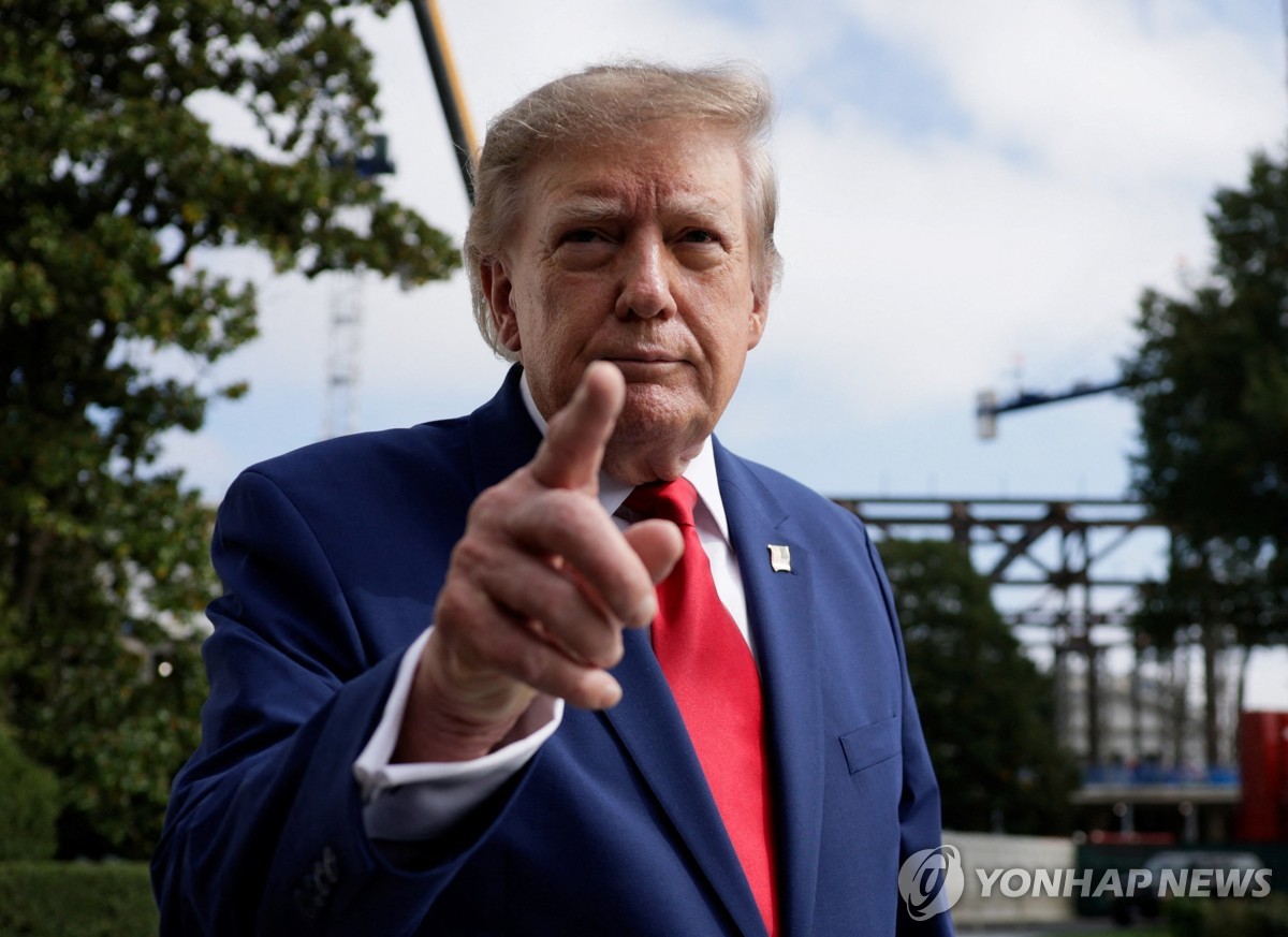 도널드 트럼프 미국 대통령