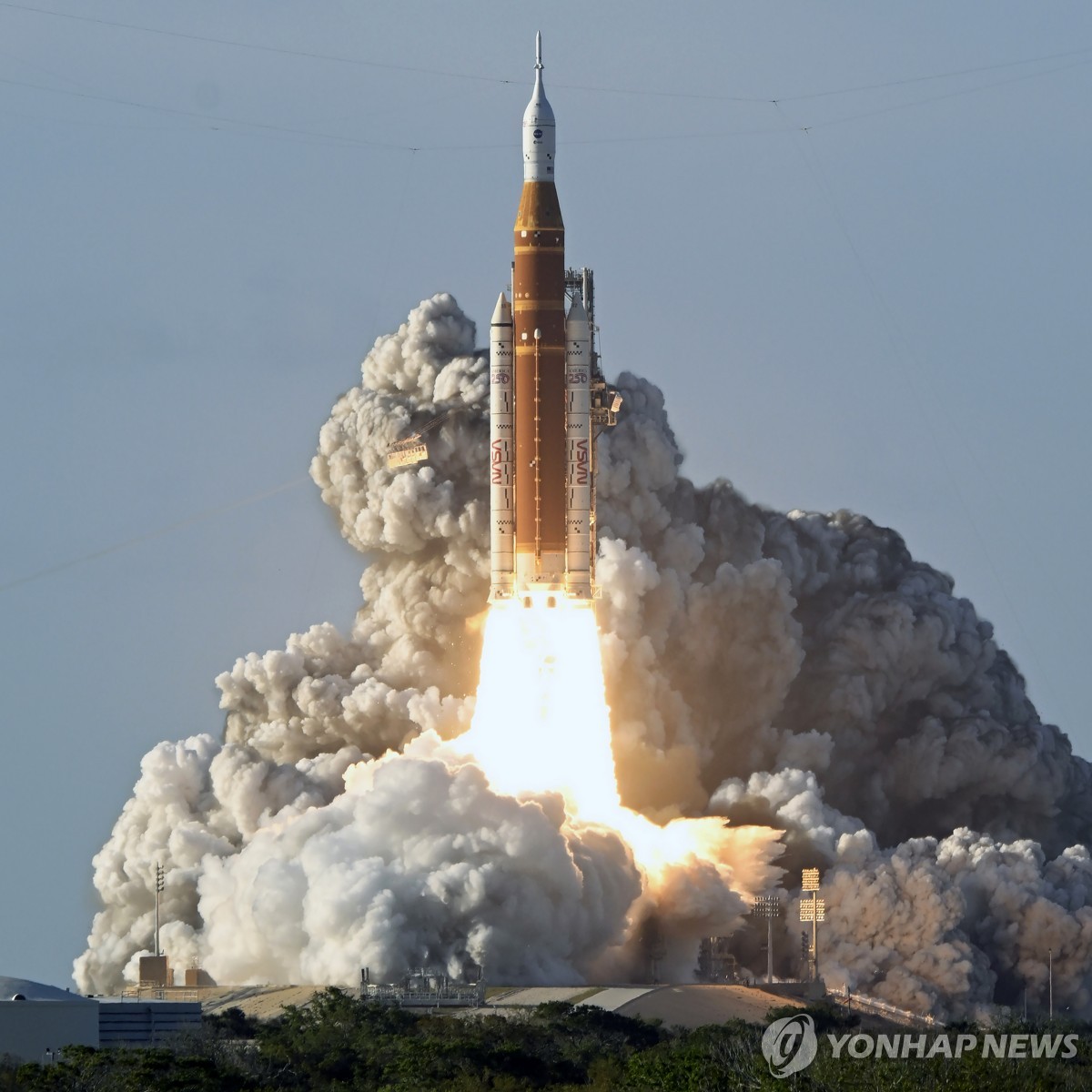 NASA의 아르테미스Ⅱ 로켓 발사