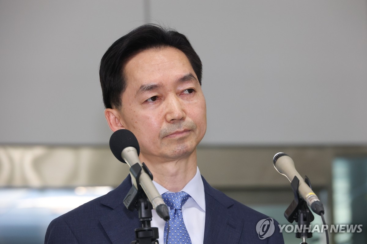 입장 밝히는 김지용 중대범죄수사청장 후보자
