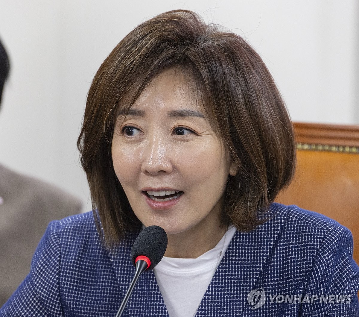 준연동형비례제 토론회에서 '빠루 사건' 당시 상황 설명하는 나경원 의원