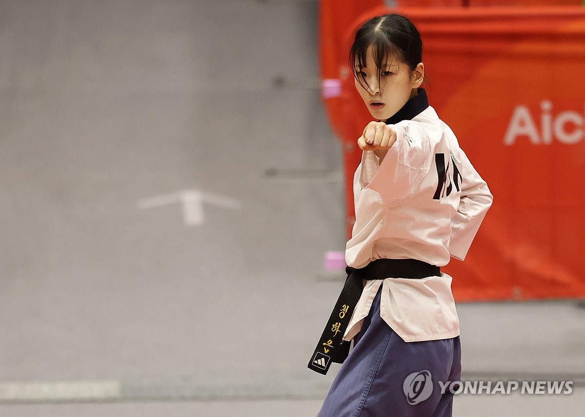태권도 품새 정하은, '품새의 매력 속으로'