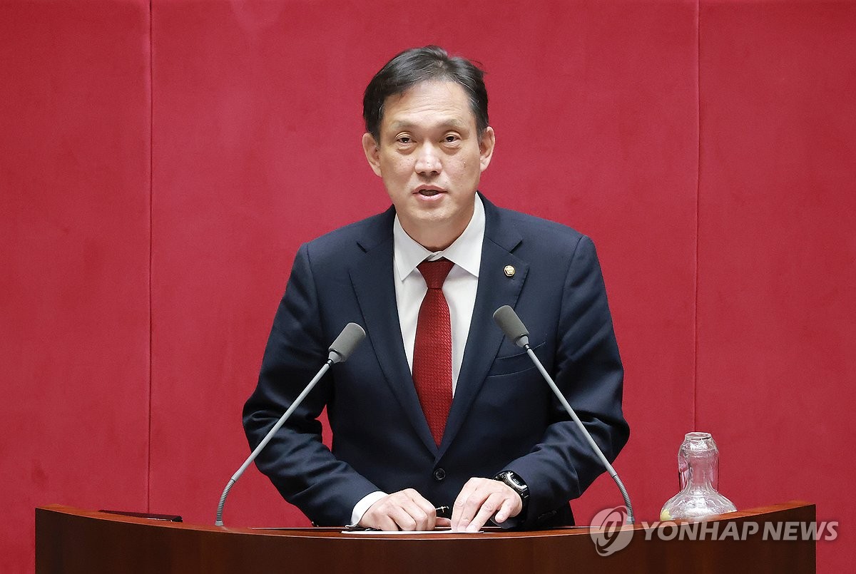 5분 발언 통해 본인 징계안 관련 입장 밝히는 국민의힘 김태규 의원