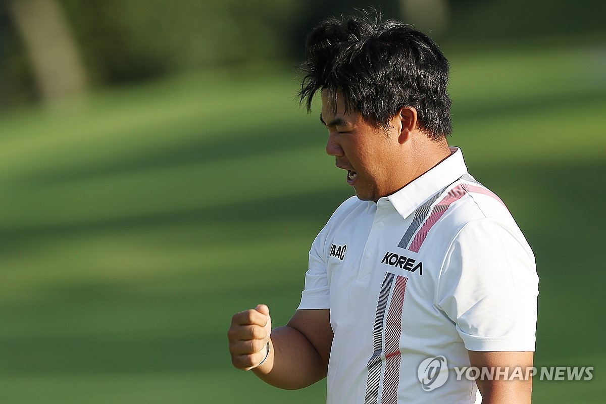 김주형, 16년 만의 AG 남자 골프 개인전 ‘금메달’