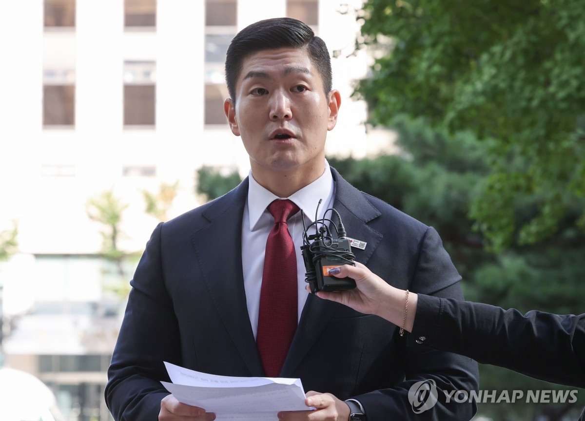 입장 밝히는 김재섭 의원