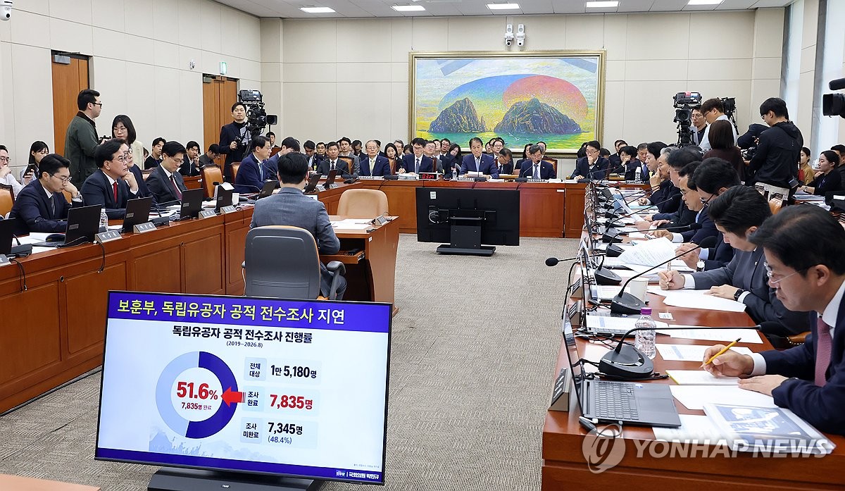 정무위 국감, 답변하는 권오을 국가보훈부 장관