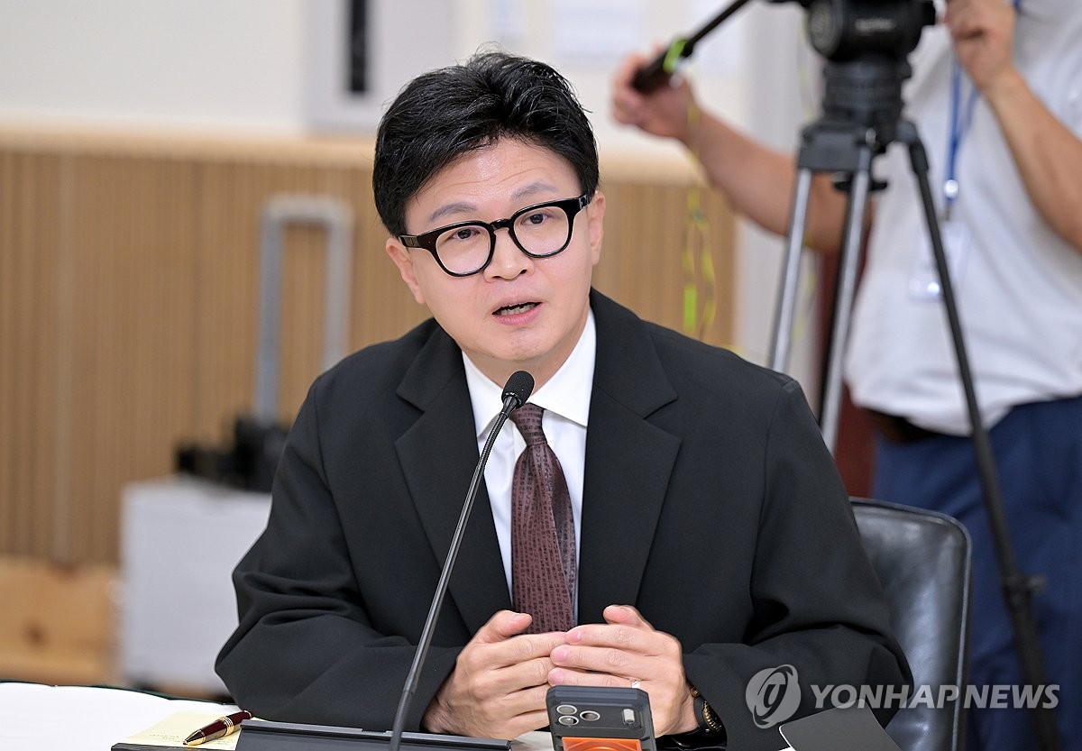 주미대사관 국정감사, 질의하는 한동훈 의원