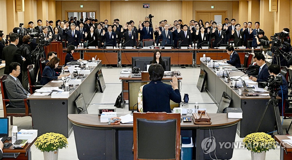 국정감사 증인선서