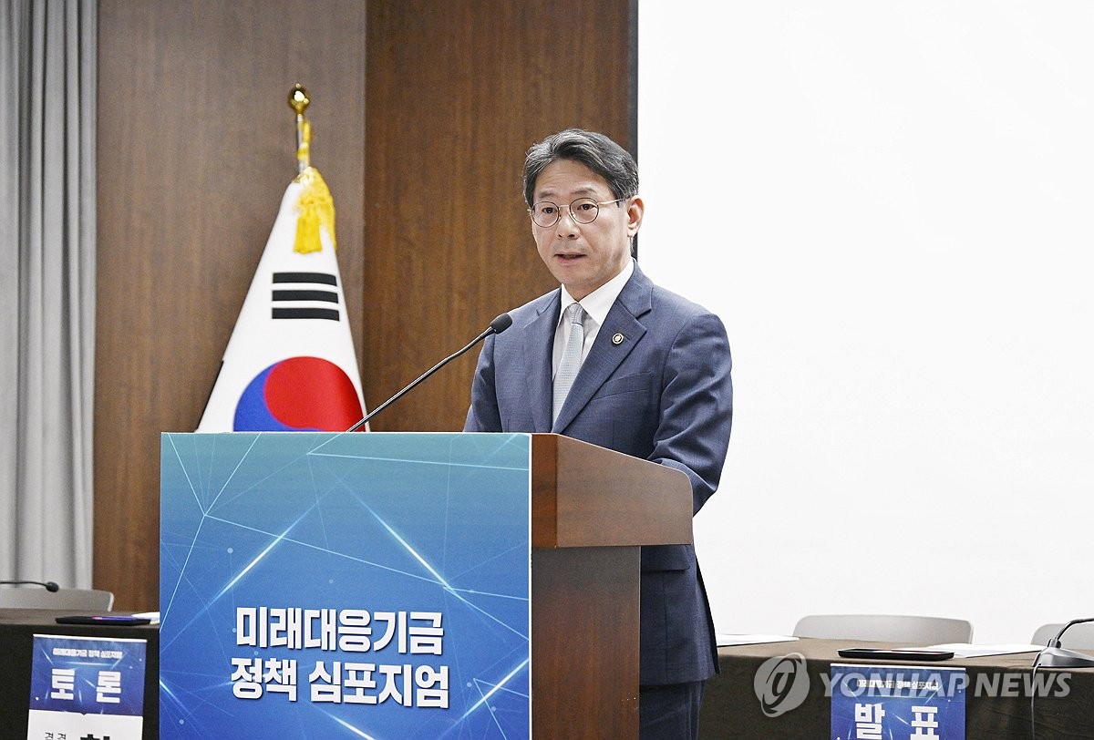 축사하는 조용범 기획예산처 차관
