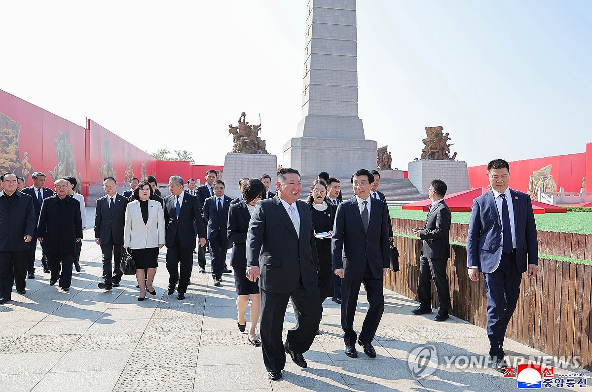 김정은, 중국방문