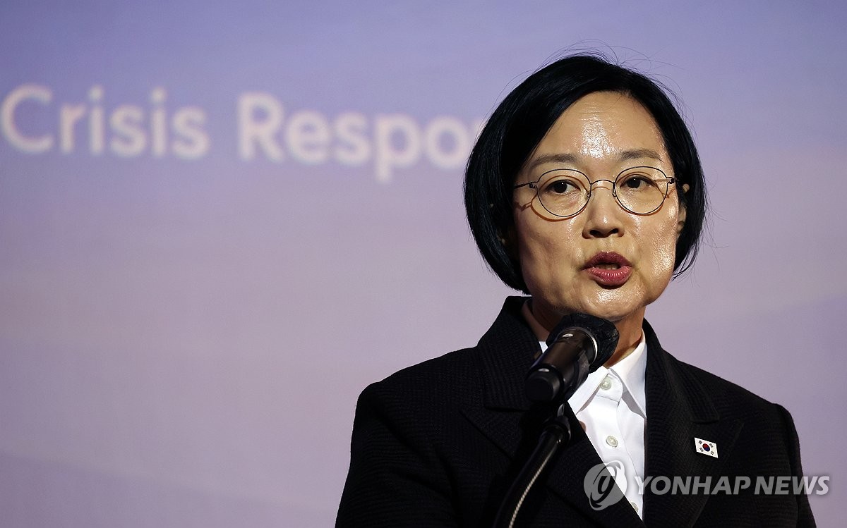 개회사하는 한성숙 총리