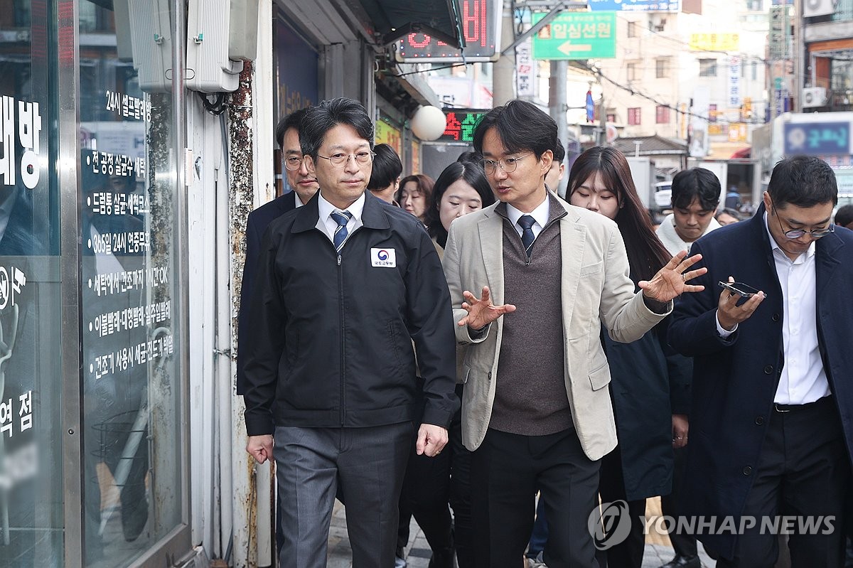 홍지선 국토부 장관, 상계2구역 재개발사업지 현장 방문