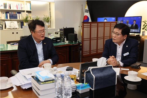 사순문 장흥군수, 중앙부처 방문 국비 473억 원 지원 건의